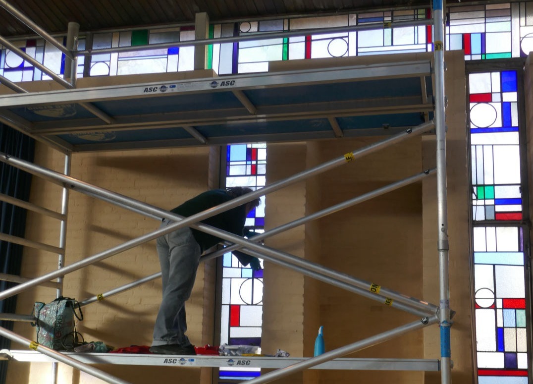 Restauratie atelier kees kapel driebergen glas in lood
