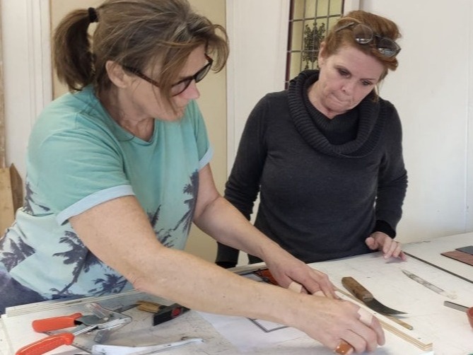 Glas in lood workshop Zeist Bunnik Odijk